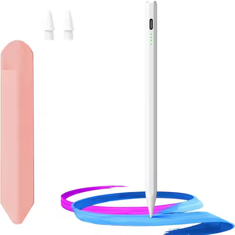 Stylus Pen for iPad(2018-2025)-13 Mins Fast Charge with Tilt Sensitivity & Palm Rejection for iPad 1