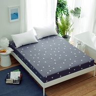 Skin-friendly and Soft Fitted Bedsheet 3.3/4/5/6 Feet All Inclusive Bed Cover 0.9m/1m2/1m5/1m8 Bedsp