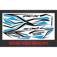 stiker variasi motor pcx