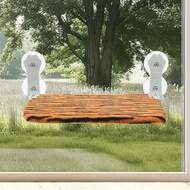 (ZWNA) Cat Window Hammock Window Cat Bed with Suction Cup Folding Cat Seat Comfortable Cat Window Se