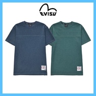 [EVISU]Men's Loose Fit Hem Point Label Incision Detail Short Sleeve / EVISU short sleeve shirt /  EVISU t shirt  / evisu korea / Evisu authentic t shirt / korea authentic evisu loose fit hills unisex round t shirt