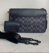 C8141 多功能 男包    HERITAGE系列  Size25166cm#coach蔻馳