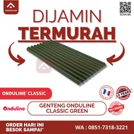 Genteng Onduline Classic Green Hijau Bitumen Aspal TERMURAH