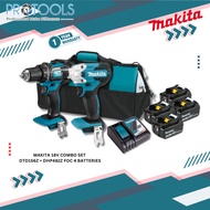 MAKITA 18V COMBO SET DTD156Z + DHP482Z FOC 4 18V 4.0AH BATTERIES