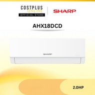 SHARP 2.0HP R32 BlissCool Inverter Air Conditioner AHX18DCD / AUX18DCD (White)