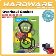 Honda GX390 GX420 GX460 188F 190F 192F 13HP 15HP 18HP Engine Overhaul Gasket Set