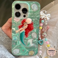 [READY] Iphone CASE ARIEL TURQUOISE FREE STRAP IPHONE CASE