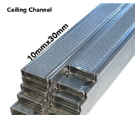 Malaysia Stock 6’ (6Kaki) Furring Channel / c channel (Ceiling)/ Besi Siling Gantung / Besi Ceiling Gantung / Besi Gantung / Besi Kecil