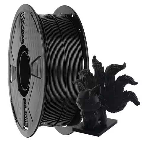 CC3D Black PETG Filament 1KG 1.75mm 3D Printer Filament 2.2LBS PETG Plastic Wire 3D Printing Materia