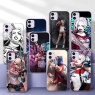 for OPPO F11 A9 F5 A73 F7 F9 Pro R9S TPU transparent soft Case T92 54F harley quinn drawing