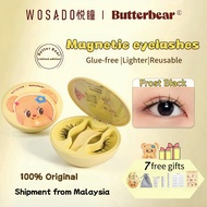 wosado butterbear wosado magnetic eyelash Reusable 假睫毛 wosado 磁吸睫毛（Shipment from Malaysia）