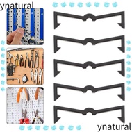 YNATURAL 50Pcs Pegboard Hook Locks, Plate Clamp Peg Board Hook Fastening Buckle,  Plastic Locks Hold