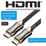 HDMI Cable For 4K TV, 4K Monitor or Gaming Monitor supports HDMI ARC, UHD TV  Premium Quality Nylon 