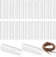 20pcs Aglets for Shoelaces Shoe Lace Ends Tips 0.2 Inch Repair Aglet Tips, Sneaker Shoe Lace Heat Sh