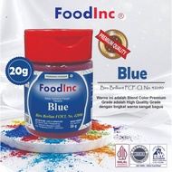 FoodInc BLUE FOOD DYE (BRILLIANT BLUE FCF CI. No. 42090) PREMIUM 20gr