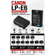 【Digital Osc258】Canon LP-E6 LP E6 LP-E6N LP-E6NH Compatible Camera Battery Rechargeable Li-ion Batte