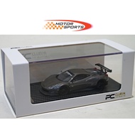 Scale Box 1/64 LB Works 458 Italia Metallic Gray 1:64 LBWK Ferrari