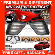 5in1 Daylight w/ Running Signal HONDA CITY GN2 Sedan/Hatchback 2020-Onward Bumper Daytime Light DRL