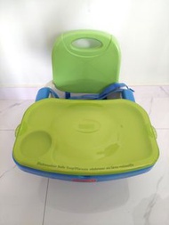 baby bb fisherprice fisher price booster seat highchair snap on chair food tray lid portable chair 寶寶餐椅手提