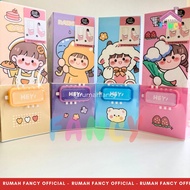 [FREE BUBBLE + BOX] PREMIUM Pencil Case Plastic Pencil Case KAX 290 Model Code Stacking Rack + Mirro