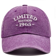 60th Birthday Gifts for Men Women, Happy 60th Birthday Decorations, Embroidered Baseball Cap Adjusta