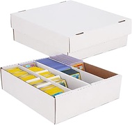 BCW 8ct Monster Box Trading Card Storage Box | Holds 3200 Card | Sports Card Storage Boxes, Trading