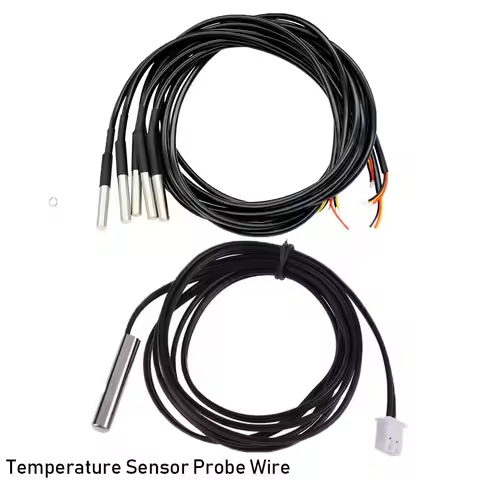 0.5M/1M/2M/3M/5M/10M 1pc B3950 10K Waterproof Digital Thermal Probe Sensors Temperature Sensor Acces