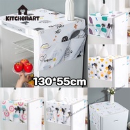 Dustproof Refrigerator Cover 130*55cm PEVA Fabric Waterproof And Household Storage Tools