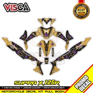 Decal Supra X 125 R Modif Keren Stiker Supra X 125 R Full Body Striping Supra X 125 R Variasi Keren