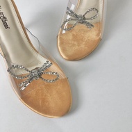 GYOZA CLEAR HEELS