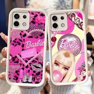 NB-7 Barbie Shockproof Casing for Infinix 7 GT 20 Tecno POP 7 Spark GO ITEL A80 P65 Pro