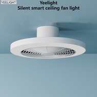 Yeelight Silent Smart Ceiling Fan Light Fan Light Frequency Conversion Remote Control Ceiling Light Invisible Fan Chandelier Inte