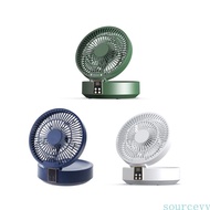 sour Folding Portable Fan Remote Control Air Cooler Silent Rechargeable  Fan
