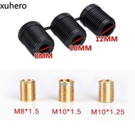 3 pcs Universal m8x1.25 m10x1.5 m10x1.25 Copper Screw Shift Knob Adapter Manual Transmission T aded 