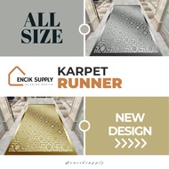 Encik Supply KARPET RUNNER Panjang Lorong Velvet Antislip Carpet Non-Slip Carpet Runner