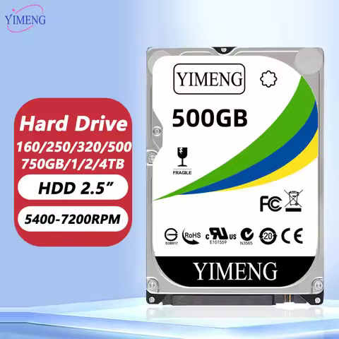 160GB 250GB 320GB 500GB 750GB Internal Hard Disk Drive SATA2 5400RPM-7200RPM 1TB 2TB 4TB 2.5" HDD Fo