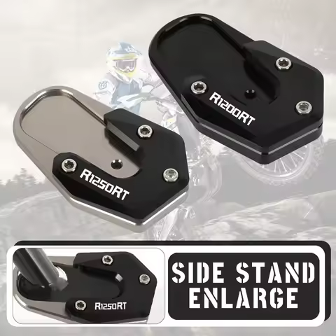 R1250RT Motorcycle Foot Side Stand Enlarger Plate Pad For BMW R1250RS R 1250 R1250 RS RT 1250RS 1250