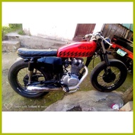 ◨ ↑ ◑ Honda TMX 155 Bullet Pipe Type Muffler for TMX 155 Exhaust pipe