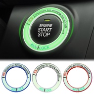 DIY Night Glowing Self Adhesive Decoration / Universal Car One Key Switch Decal / Creative Car Start