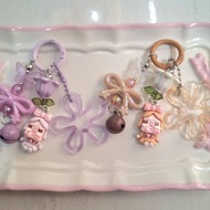 GANTUNGAN PPG Baby Cry Keychain Aipod Keychain Cute Simple Baby Cry Keychain Popmart