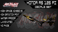 Honda RS 125 FI Abstract Decals Set