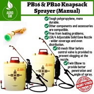 Pam PB PBe【Crossmark】Manual Pump Knapsack Sprayer Pam Racun Manual PB16 PB20