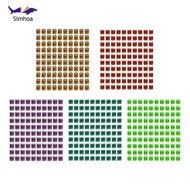 [Simhoa] 100x Pigeon Leg Rings Identify Bands Poultry Supplies Training Identify Dove Leg