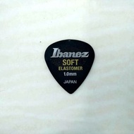 [全新] (包平郵) Ibanez 日本製 1.0mm Elastomer SOFT 特殊質料 結他撥片 Guitar Pick