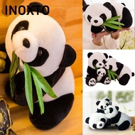 INOXTO 9/10/12/16cm Plush Panda Soft cloth Toy Kneeling Sitting kids baby Present Doll