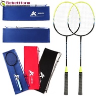 BEBETTFORM Badminton Racket Bag, Thick Velvet Racket Drawstring Bags, Drawstring Protective Pouch Portable Tennis Storage Badminton Racket