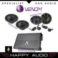 PAKET AUDIO MOBIL FULL SET SOUND SYSTEM VENOM ELEMENTO VETO SERIES - Elvoir Store