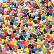 Irregular Ceramic Mosaic Tiles for Crafts, Mosaic Tiles for Crafts Bulk, Mosaic Pieces for Crafts, M