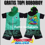 Boboiboy GALAXY BOBOIBOY Leaf Boys Clothes/Children's Latest BOBOIBOY Leaf Costumes