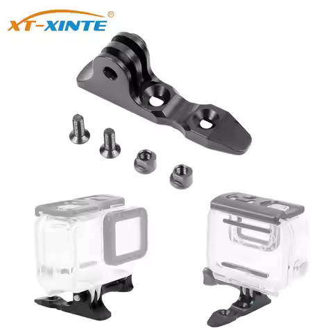 CNC Aluminum Alloy Handstop with Mount Keymod For GoPro Hero 13 12 EKEN for Insta360 ONE R for AKASO